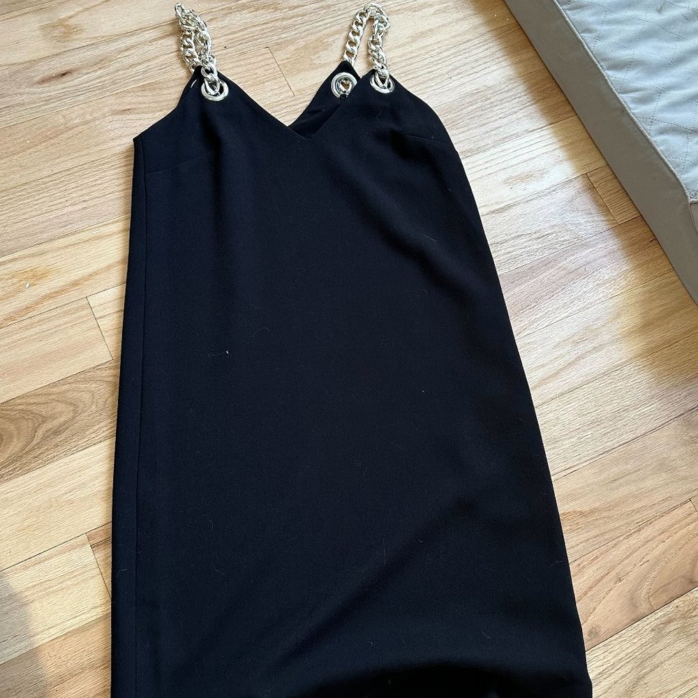 Michael Kors LBD with thick chain straps (Size 00)